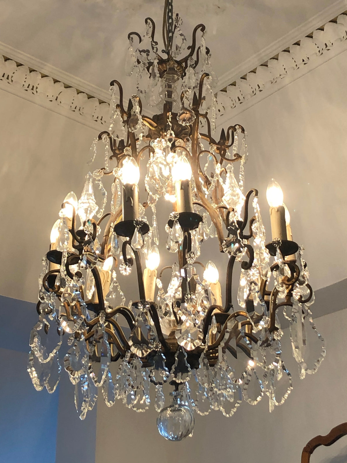 Chandelier Ceiling 10 arm H110