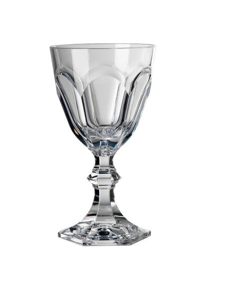 Mario L wine glass set of 6 clear