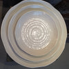 Platter White round melamine  XL