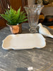 Marble rect platter