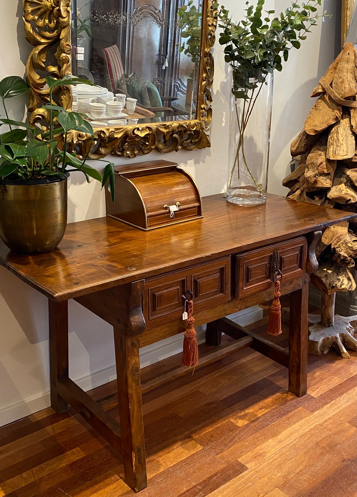 Spanish console table/desk