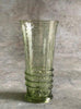 Vase green glass