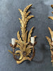 Wall sconce French gilt pair
