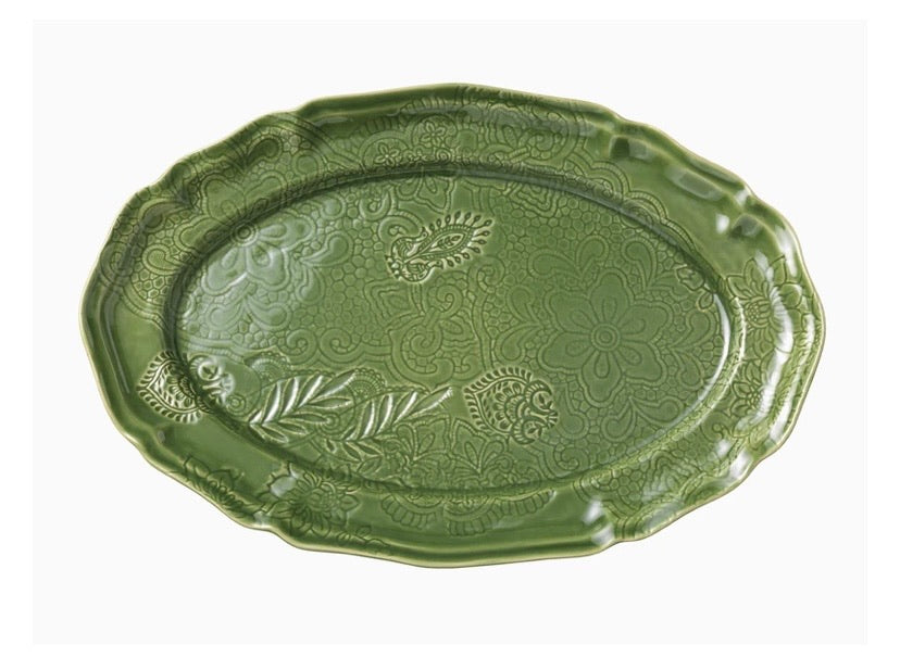 Sthal Ceramic platter oval L 49cm