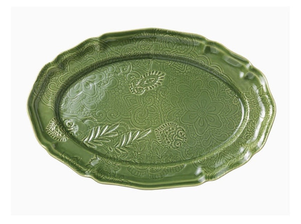 Sthal Ceramic platter oval L 49cm