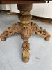 Centre French table bleached oak L129 D112 H75